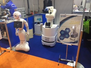 国際ロボット展　MEMOテクノスブース